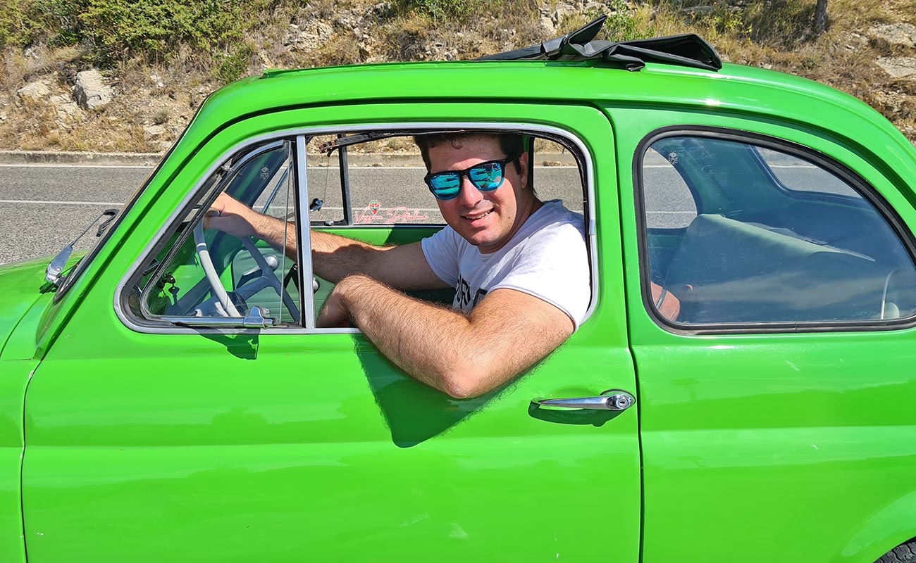 Tour del Chianti in 500 d'epoca My Tour