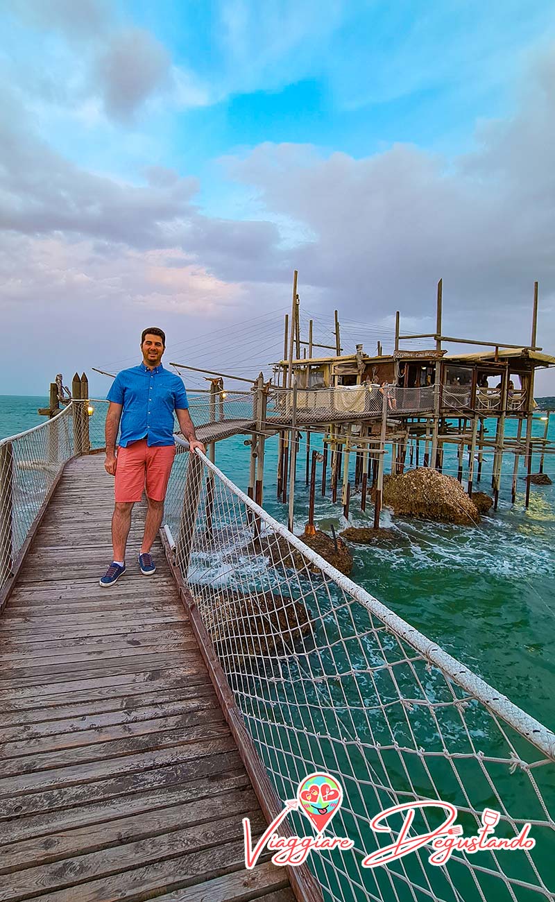 Trabocco Cungarelle tramonto