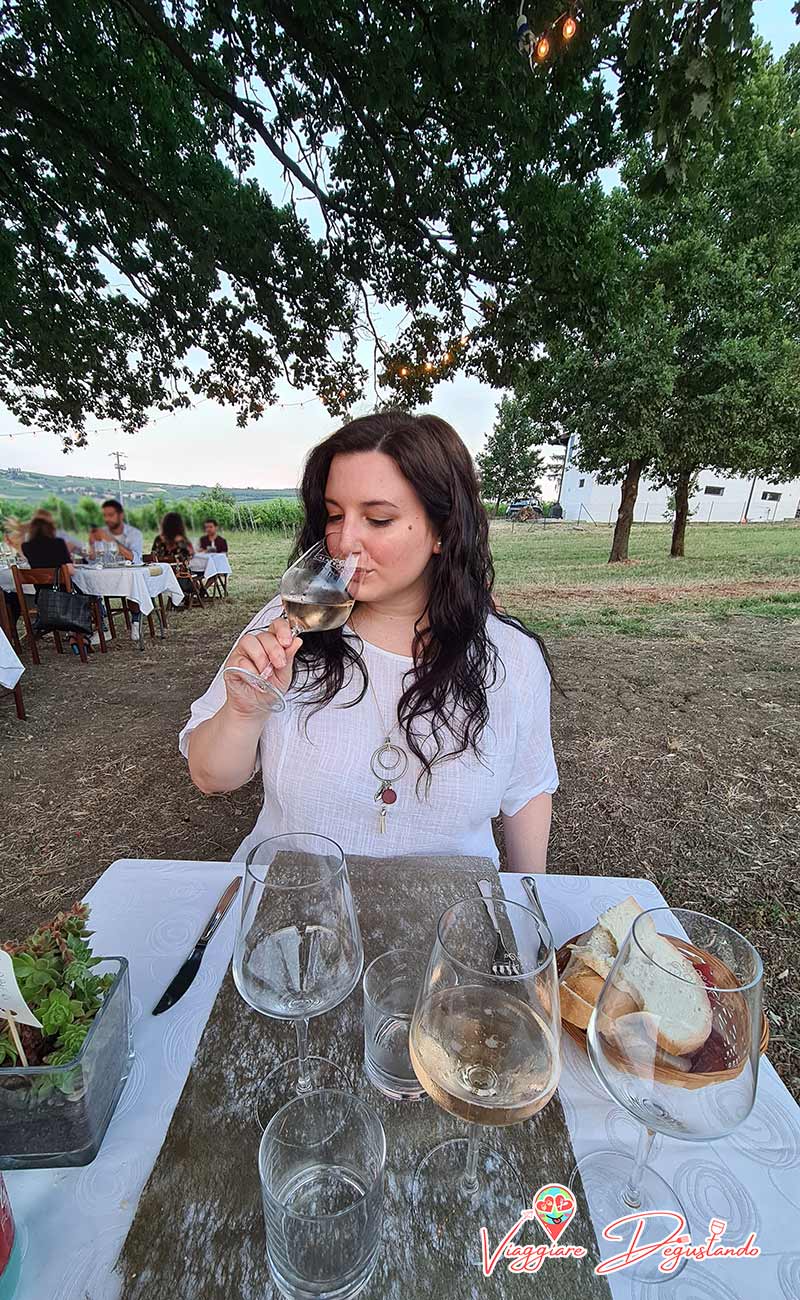 Cena in vigna in Oltrepò pavese location