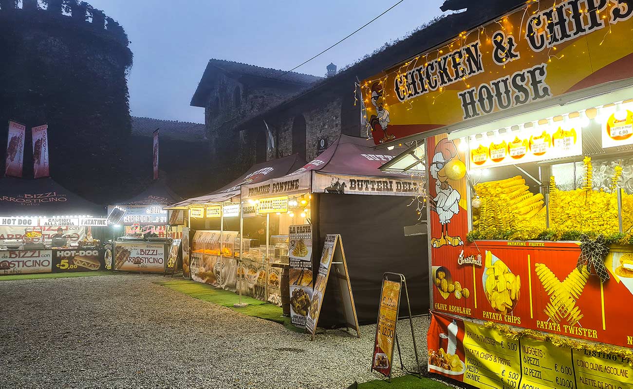 Cosa mangiare ai Mercatini di Grazzano Visconti