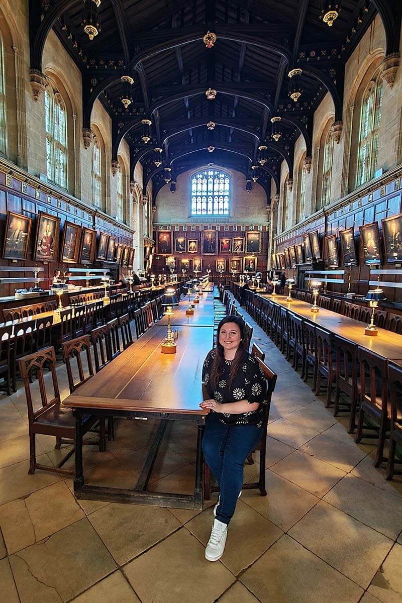 Sala Grande Hogwarts Oxford